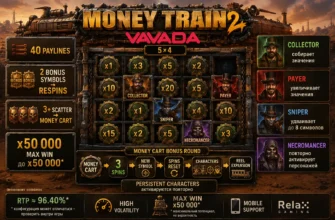 Money Train 2 Vavada — Money Cart, RTP и Max Win